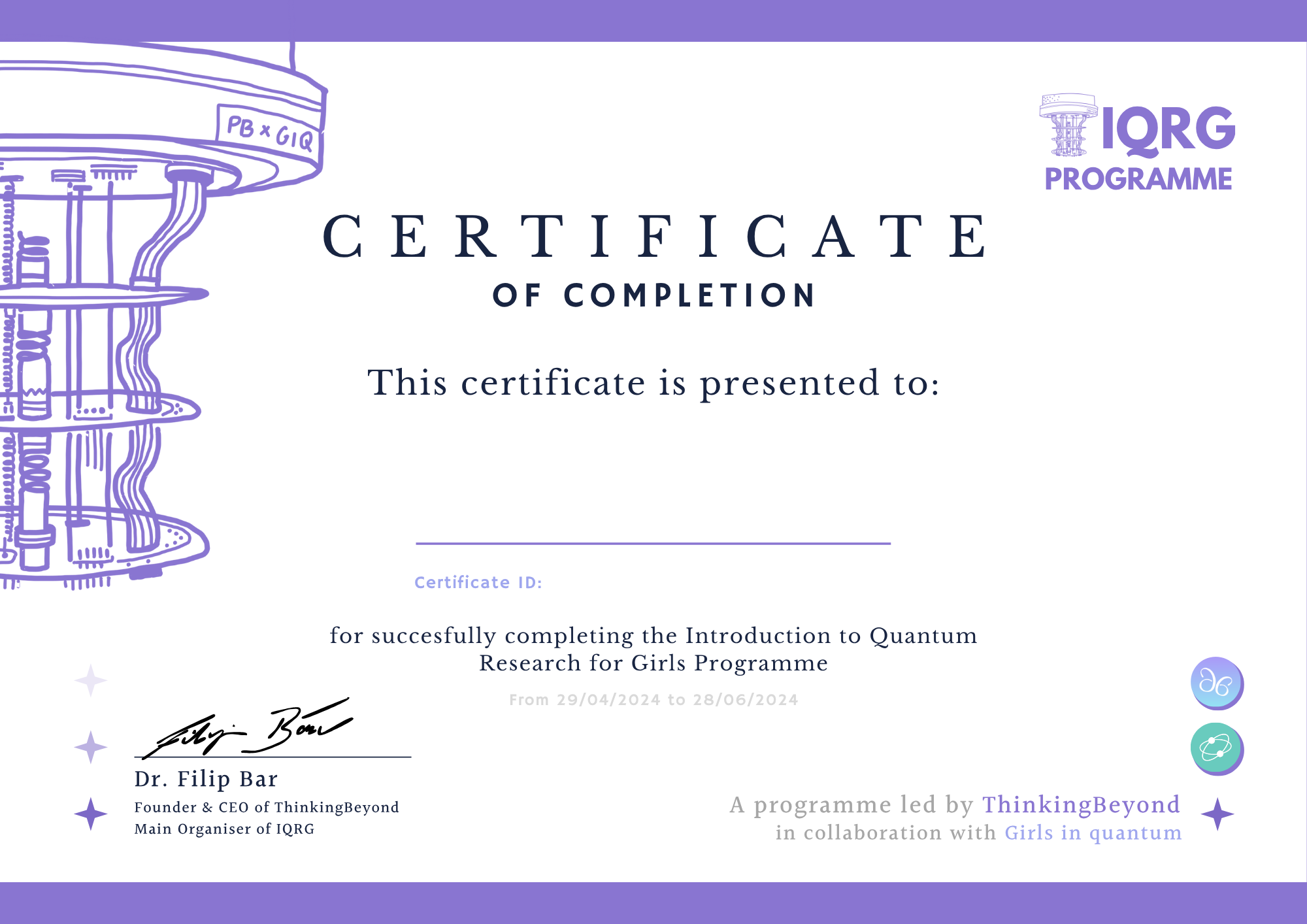 Certificate Template